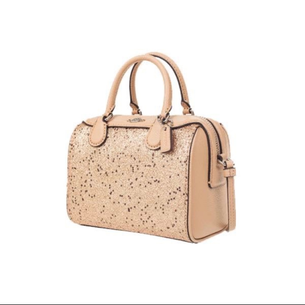 Coach Micro Bennett Satchel with star glitter NWT